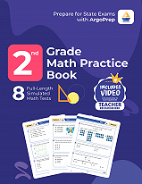 2nd Grade Math Practice Book: 8 Full-Length Simulated Math Tests - img